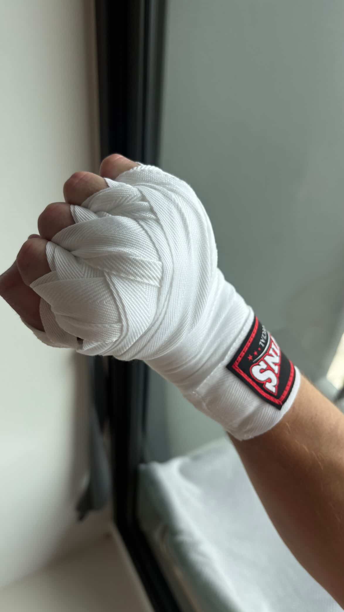 Bandes boxe Fairtex ONE Championship jaune