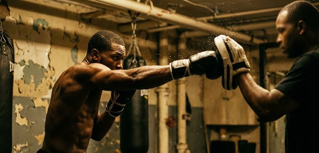 Technique du jab direct du gauche boxe anglaise débutant
