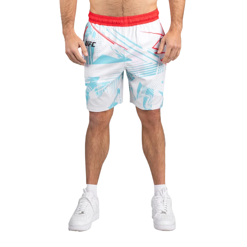 UFC 314 Miami Venum training short blanc