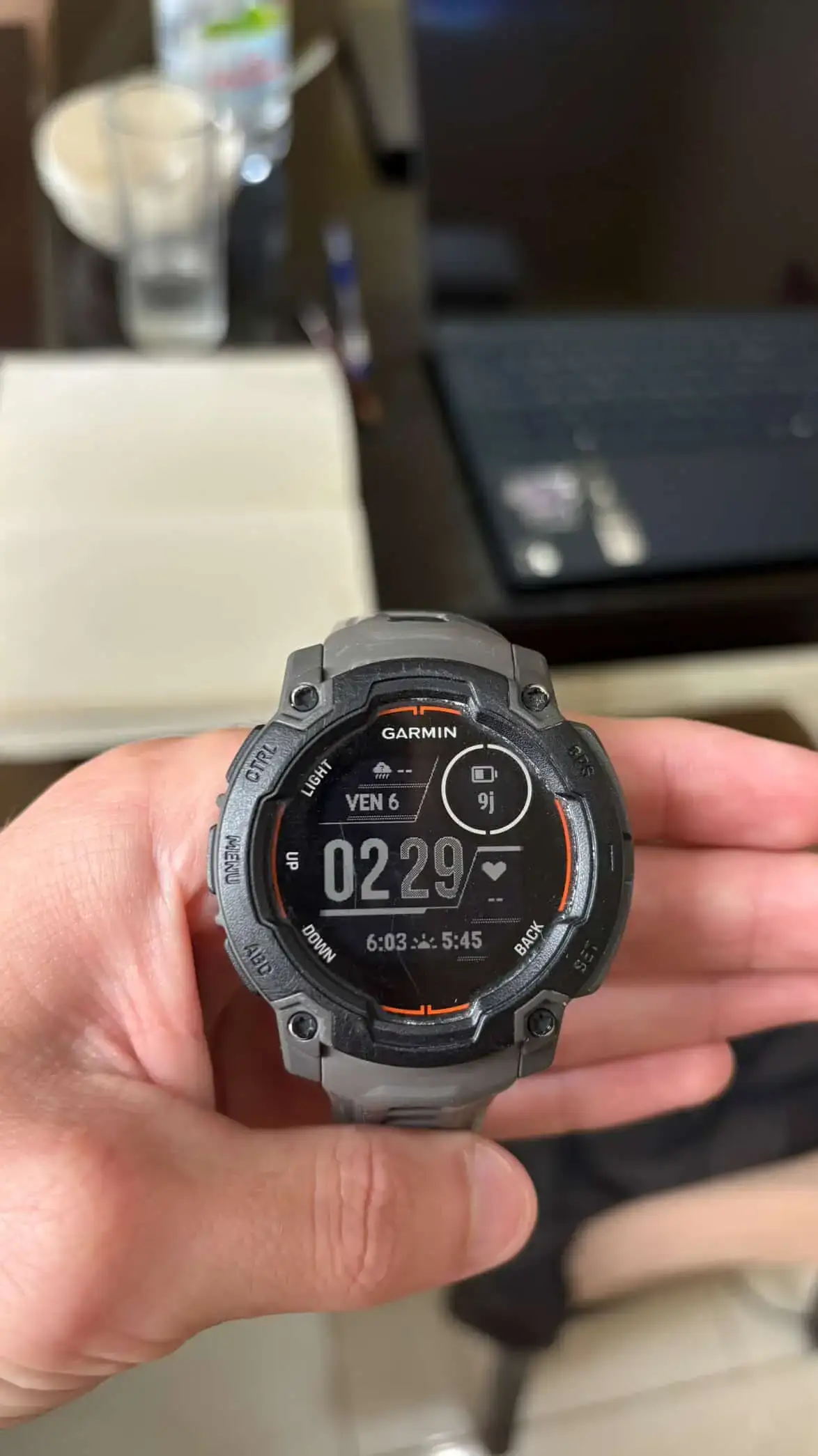 Garmin Instinct E testée un an en boxe et MMA