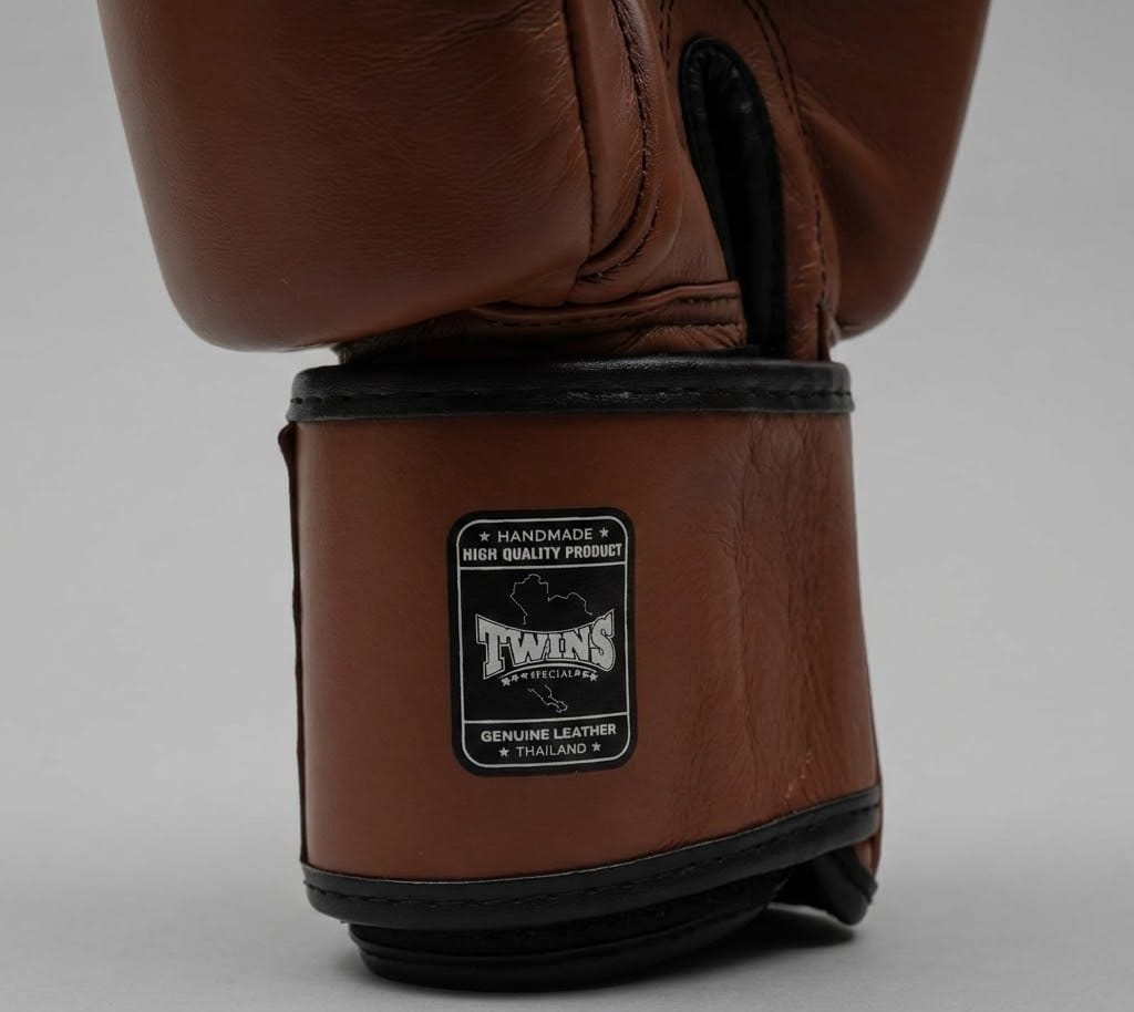 Intérieur gants Twins authentiques étiquette