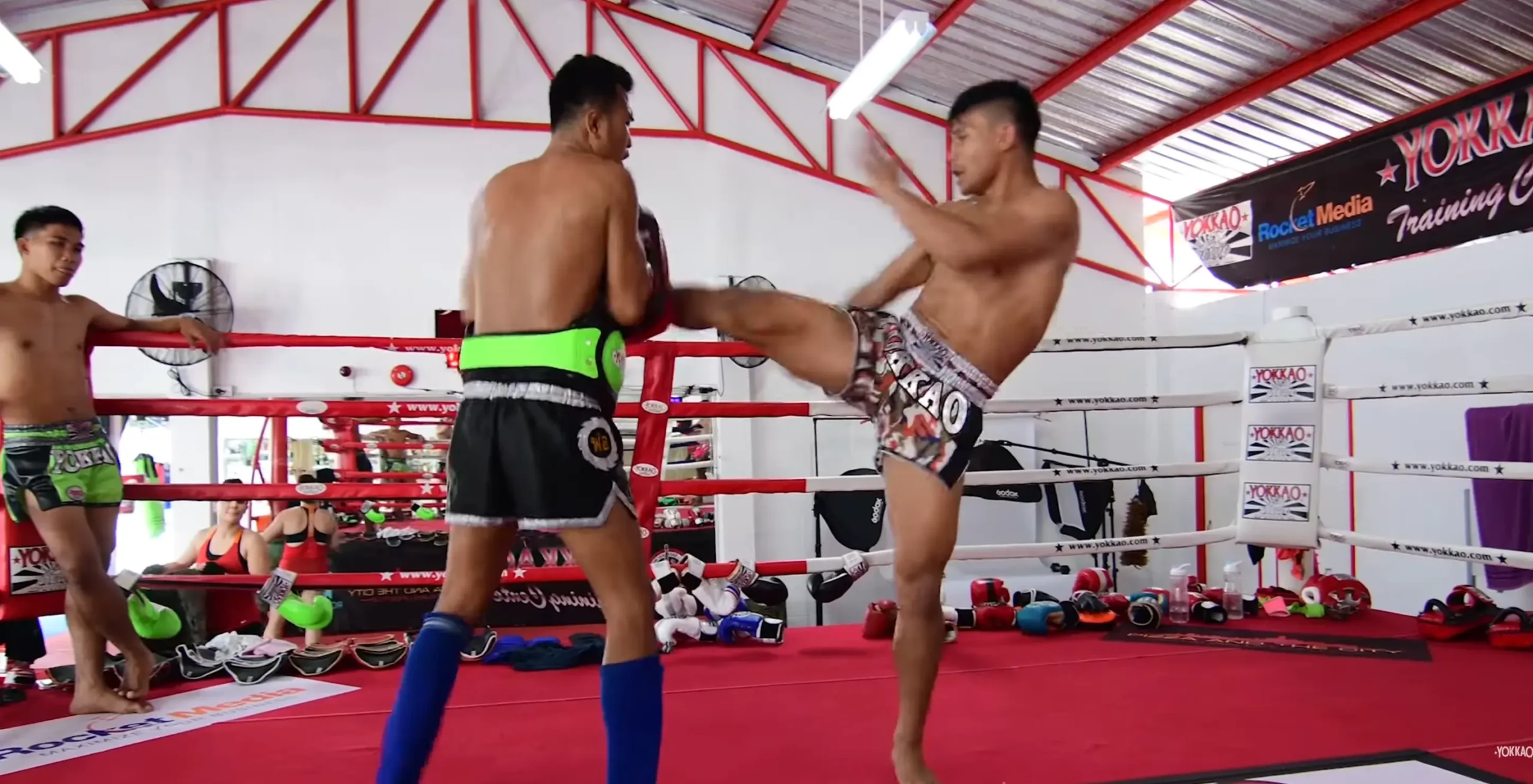 Le Middle Kick Muay Thai