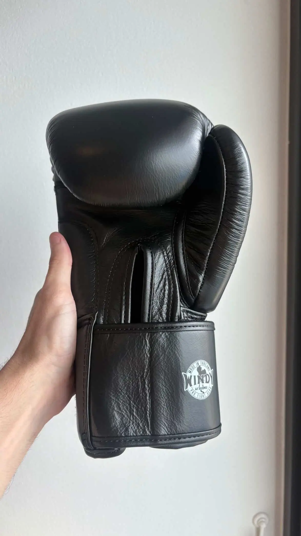 Vue intérieure des gants Windy montrant la paume et l'aération