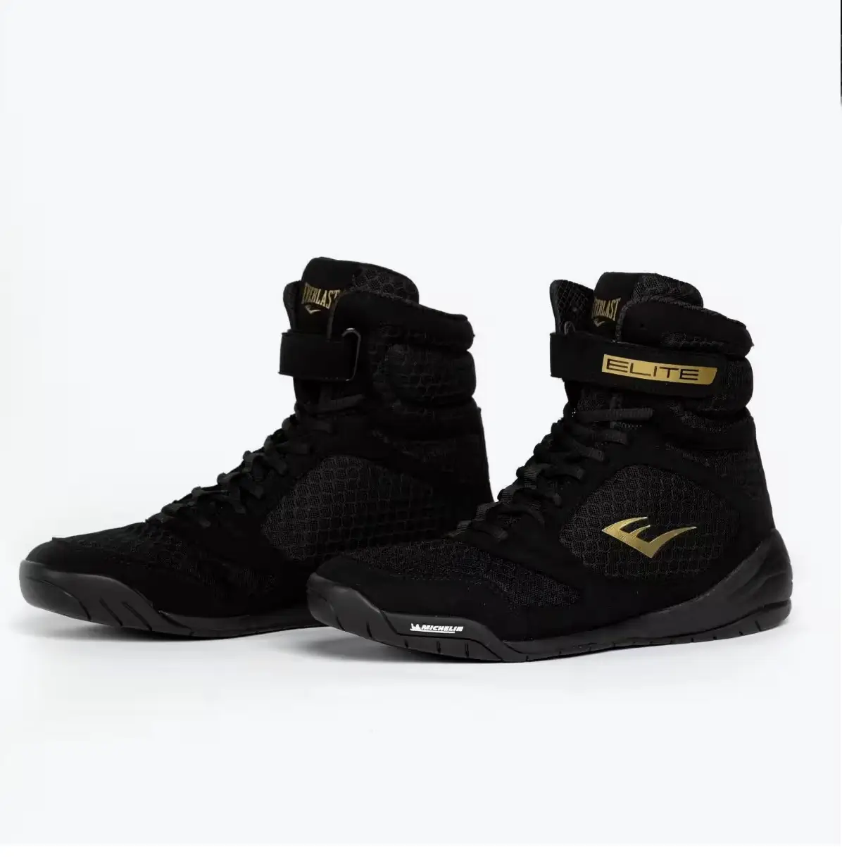Everlast Elite High chaussure boxe semelle Michelin