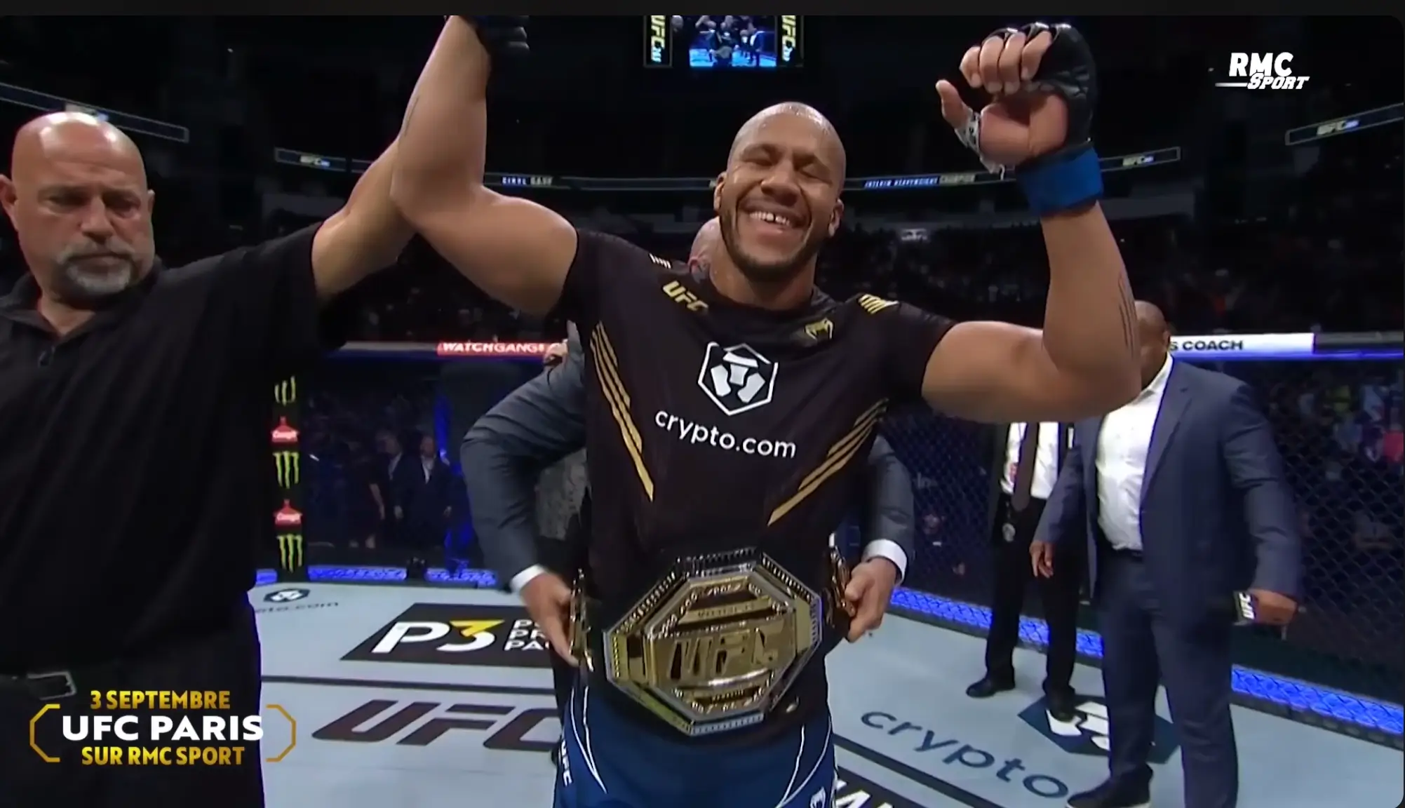 Ciryl Gane Bon Gamin champion UFC heavyweight français