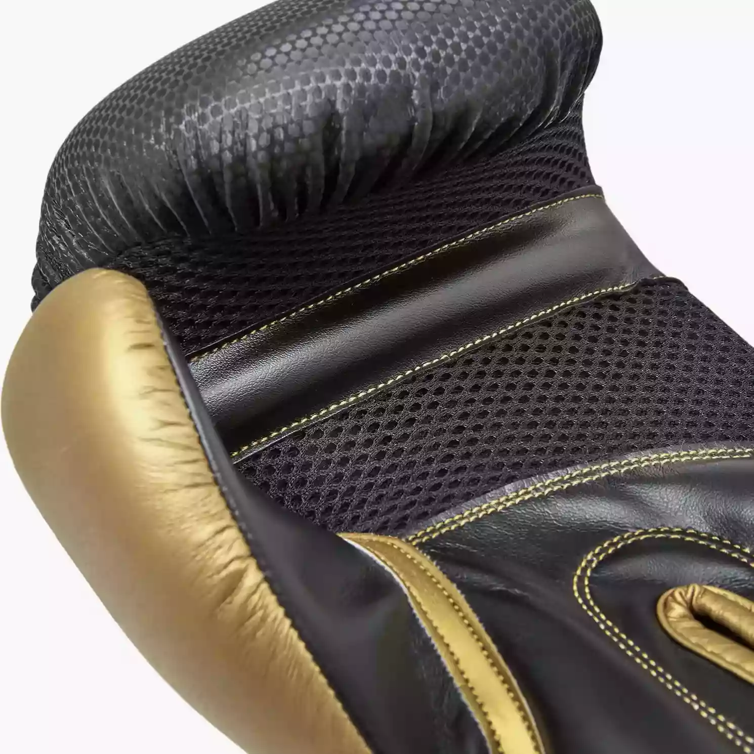 Gants boxe débutant Reebok — paume aération mesh