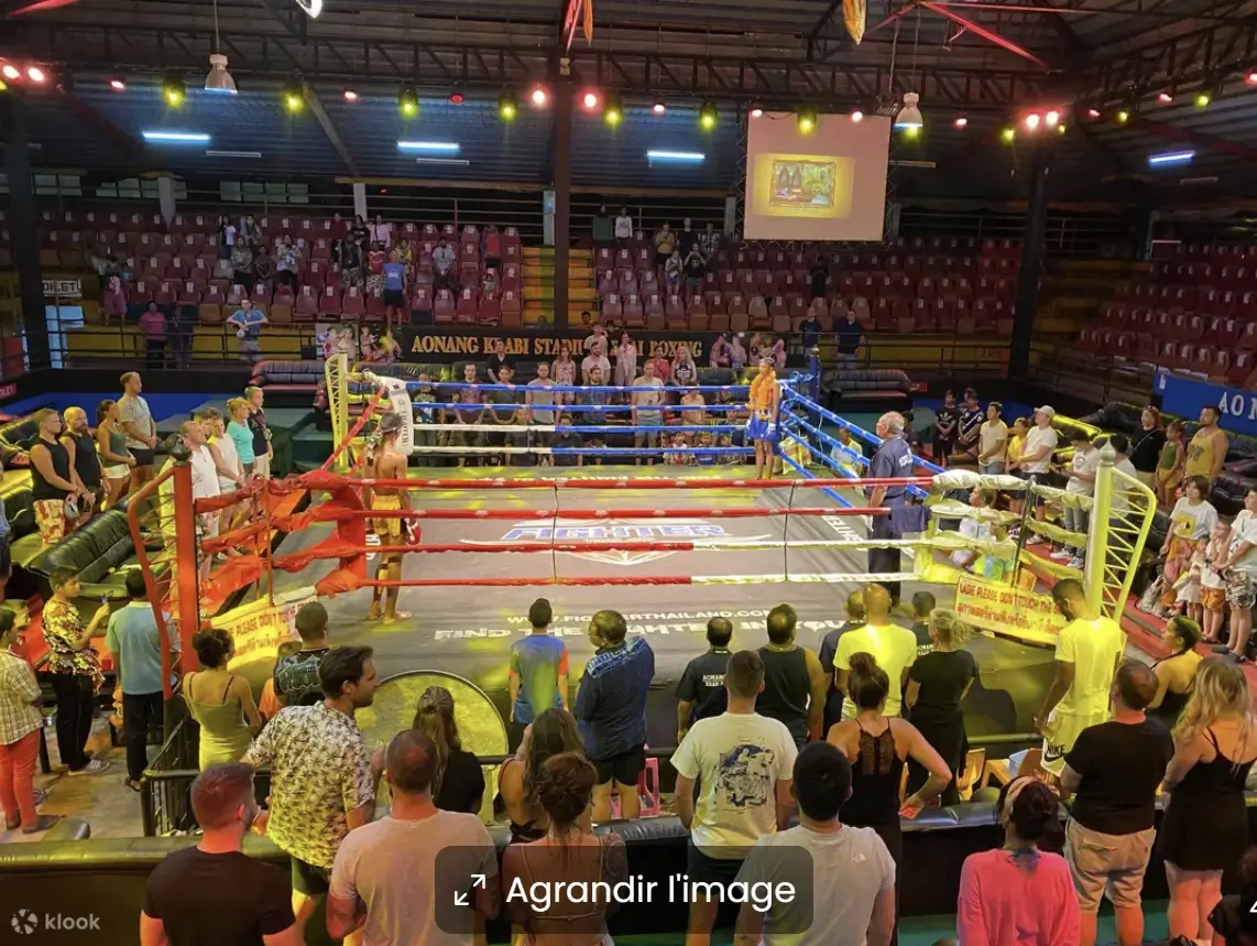 Ambiance combat muay thai Chiang Mai