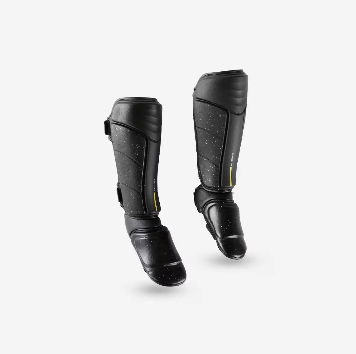 Fixations scratch velcro Outshock Decathlon système simple