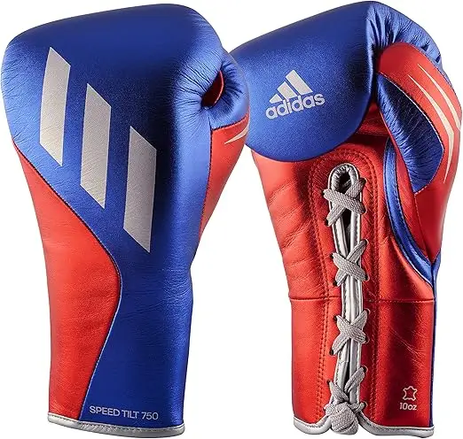 Adidas Speed Tilt 750 lacets bleu rouge