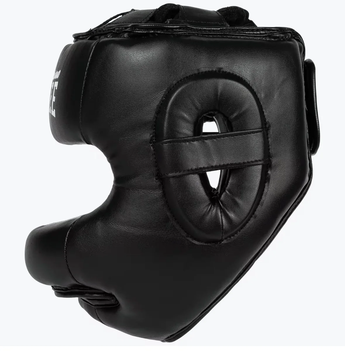 Benlee Facesaver noir cuir vue de profil 3/4