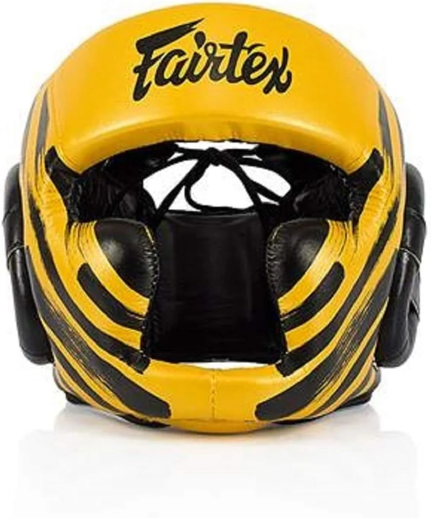 Casque Fairtex HG3 Super Sparring rouge – vue de face