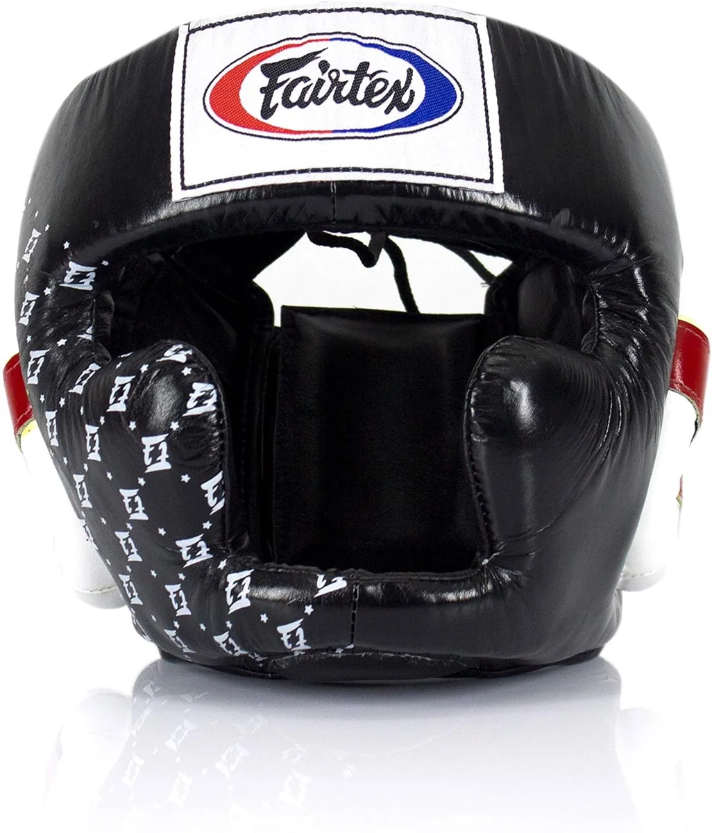 Fairtex HG13 intégral noir cuir véritable