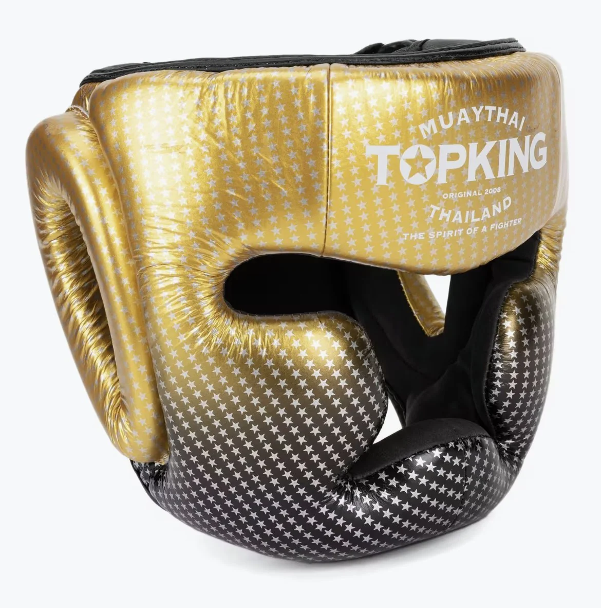 Casque de boxe Top King Super Star Muay Thai – vue de face