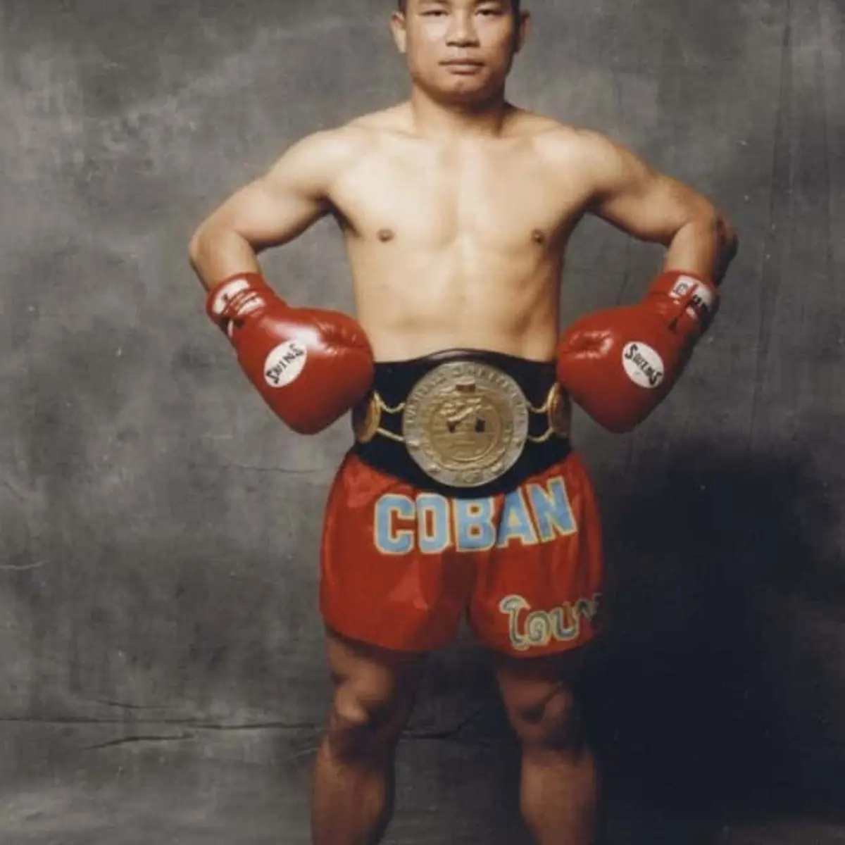 Coban Lookchaomaesaitong — The Cruncher champion Muay Thai ceinture