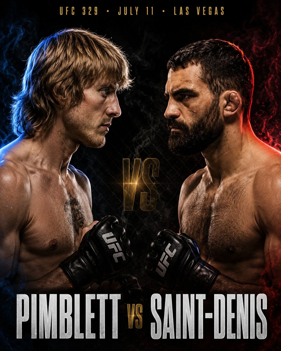 BSD vs Paddy Pimblett UFC 329