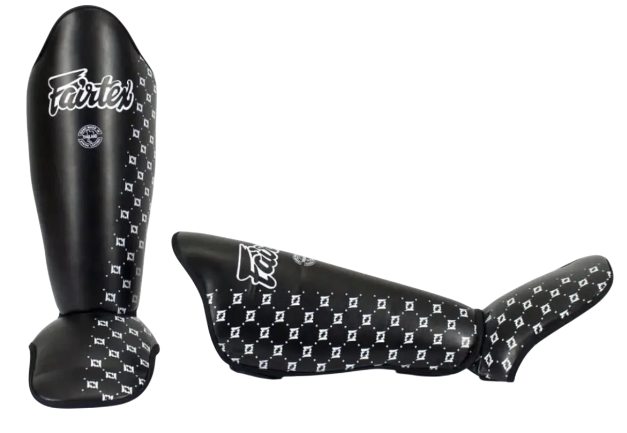 Fairtex SP5 meilleur protège tibia cuir véritable Muay Thai