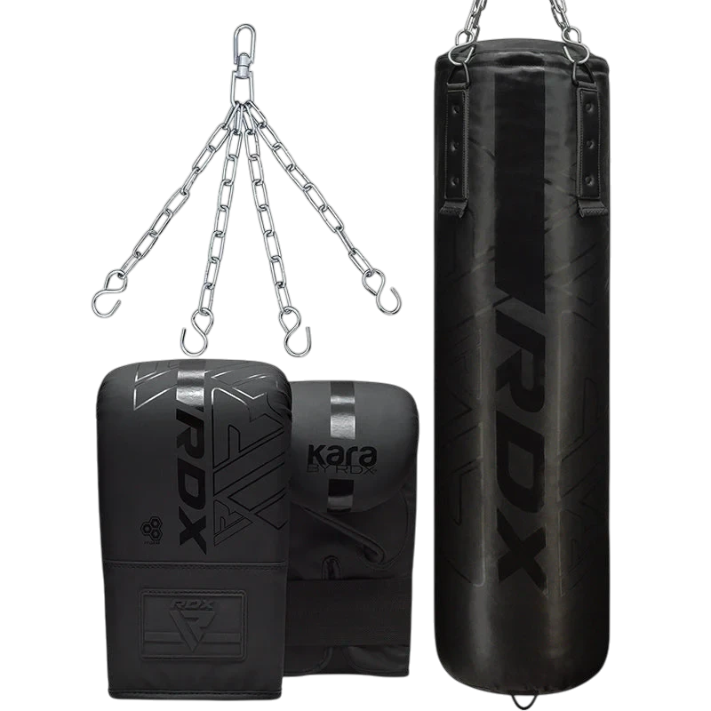 Set RDX F6 KARA sac de frappe 4ft avec gants et chaîne inclus