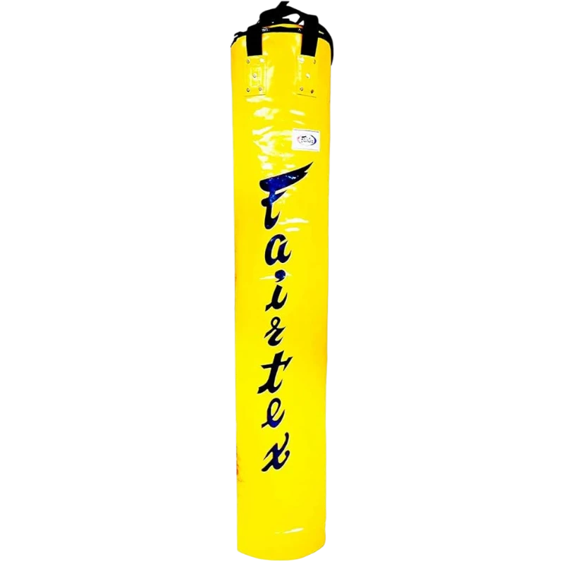 Sac de frappe Fairtex HB6 jaune 180 cm format professionnel