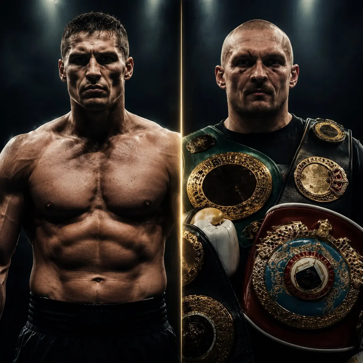 Usyk vs Rico Verhoeven Glory in Giza