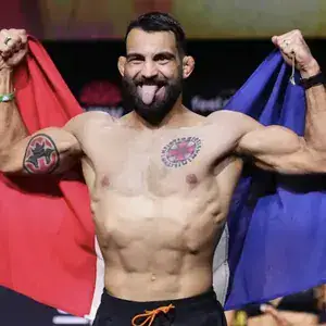 Salaire combattant UFC 2026 Benoît Saint-Denis pesée drapeau France