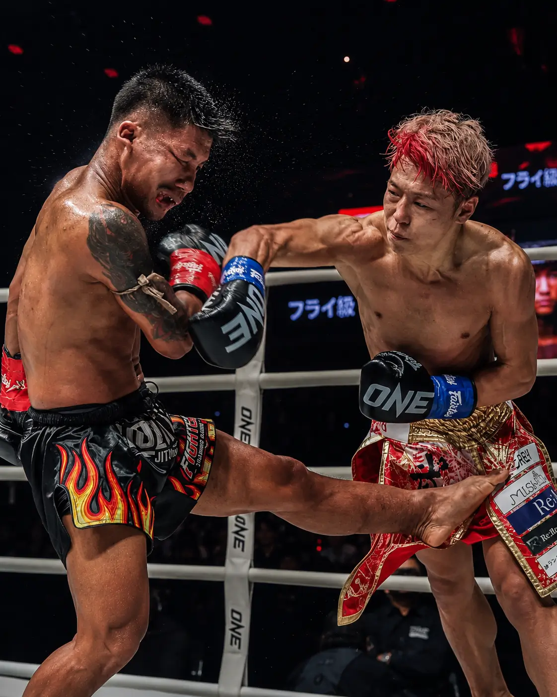 Takeru Segawa KO Rodtang Jitmuangnon par TKO R5 au ONE Samurai 1 Tokyo Ariake Arena