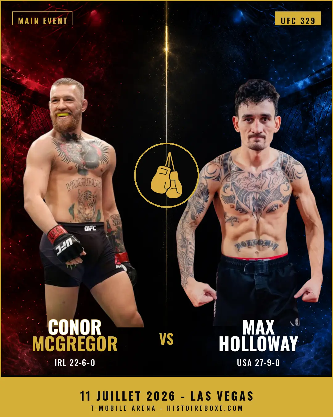 McGregor vs Holloway