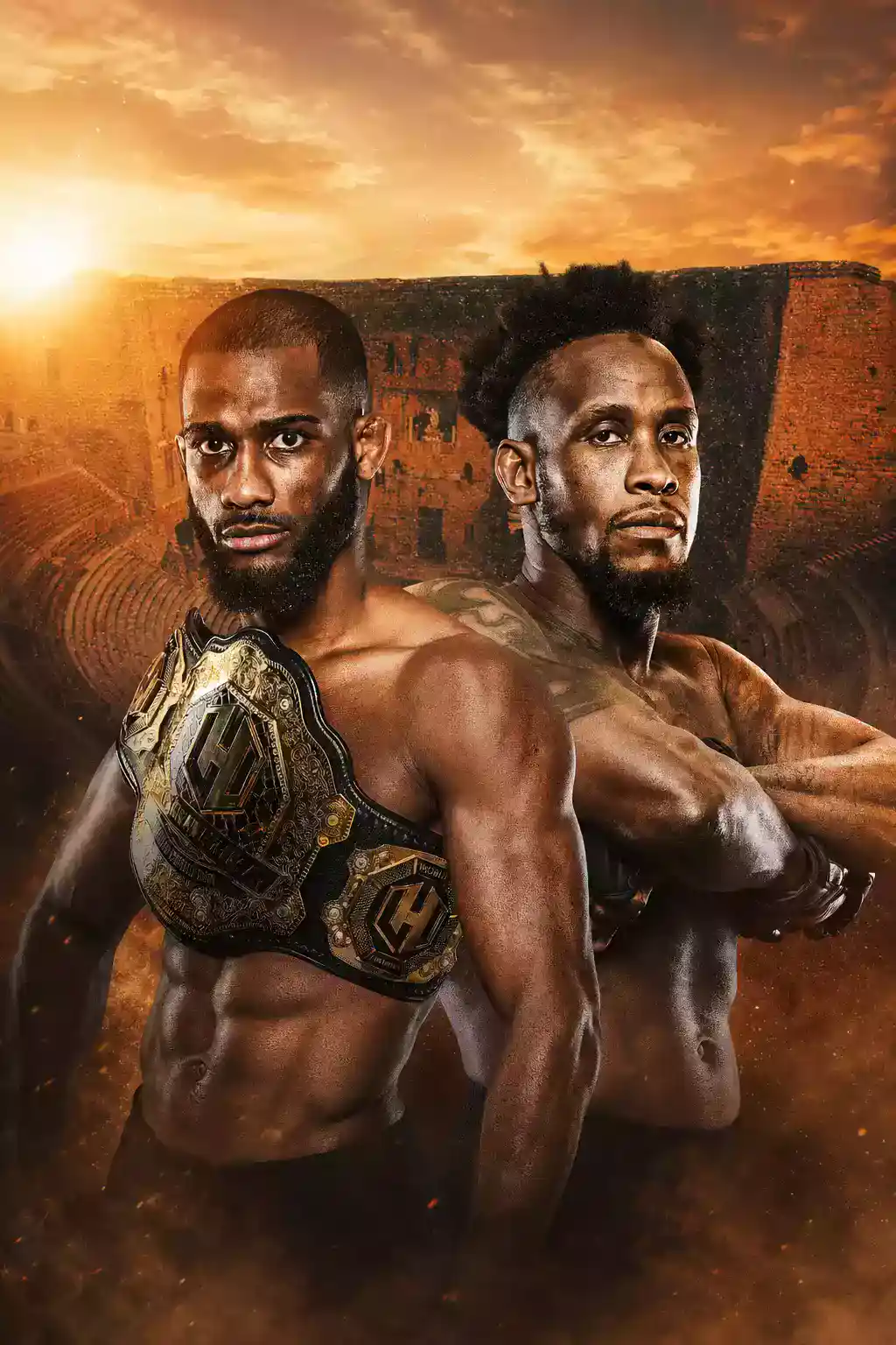 Affiche Hexagone MMA 46 Varela vs Lapilus, gala d'Orange annulé pour cause de canicule