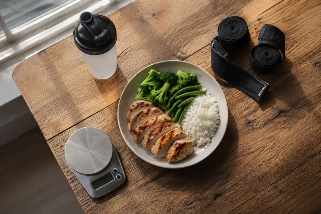 Régime du Boxeur : Manger comme un Pro (Poids, Énergie, Pesée)