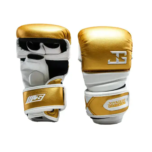 Gants de MMA Joyagear Performance or et blanc