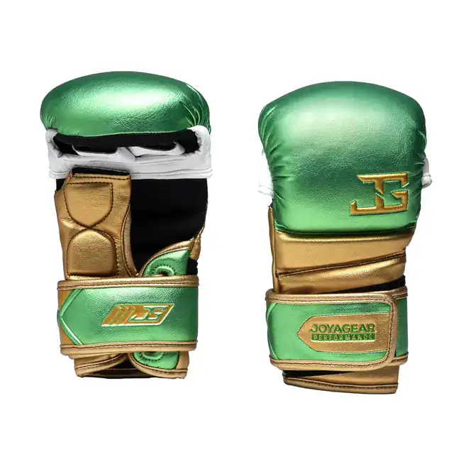 Gants de MMA Joyagear Performance vert et or